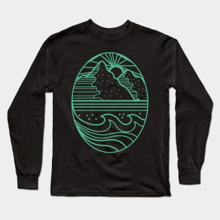 mountain view 2 Long Sleeve T-Shirt